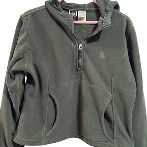 The North Face Jacket Tekno Ridge Pullover Hoodie 1/4 Zip Womens Size Small